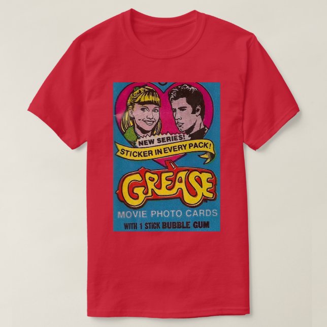 Camiseta Grease Vintage (Frente do Design)