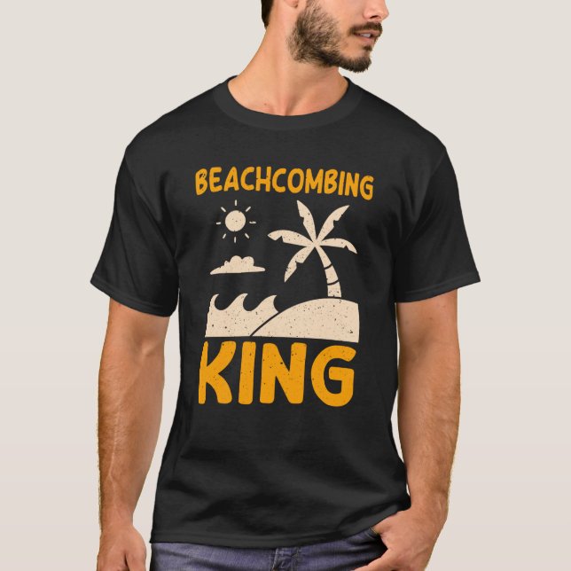 Camiseta Great Beachcombing King Outfit For Men (Frente)