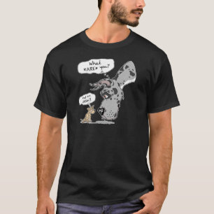 Camiseta Great dane & chihuahua Merle