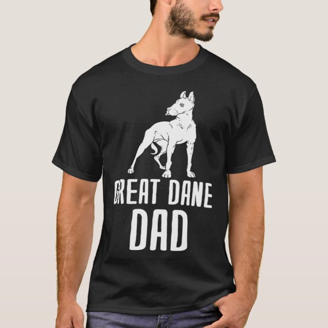 Camiseta Great Dane Dad (Frente)