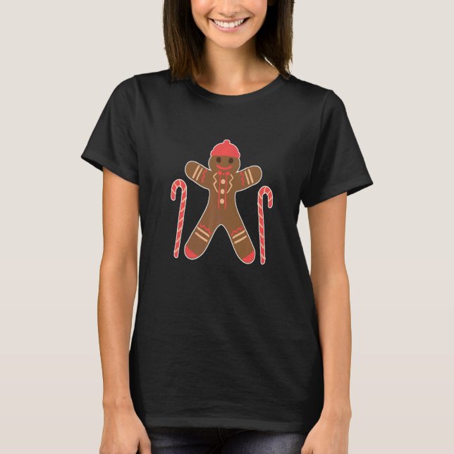 Camiseta Great Gingerbread Merry Christmas Xmas Party  1 (Frente)