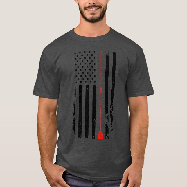Camiseta Great Hamerican  Ham Radio Premium (Frente)