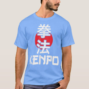 Camiseta Great Kenpo Karate Design Japanese Lettering Marti