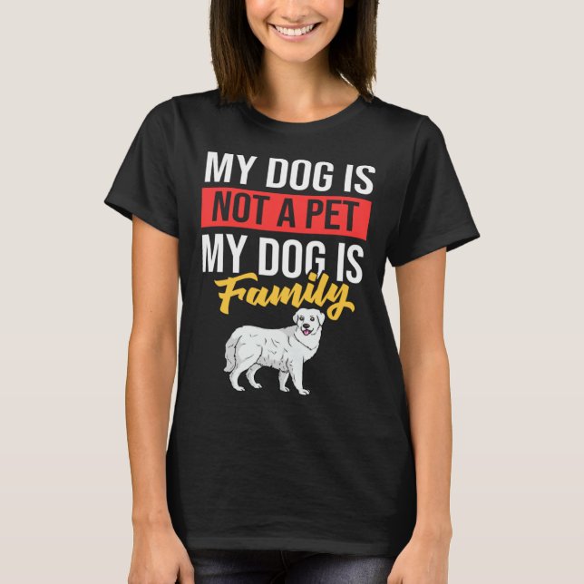 Camiseta Great Pyrenees Dog Puppies Owner (Frente)