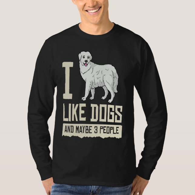 Camiseta Great Pyrenees Dog Puppies Owner Lover (Frente)
