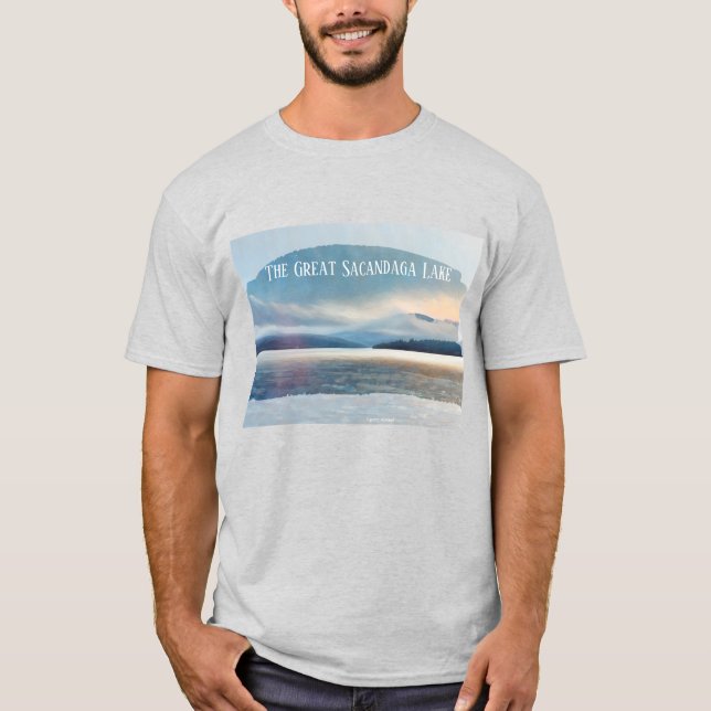 Camiseta Great Sacandaga Lake - T-Shirt (brushed) (Frente)