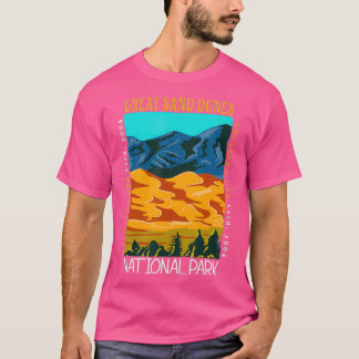 Camiseta Great Sand Dunes National Park Colorado Distressed