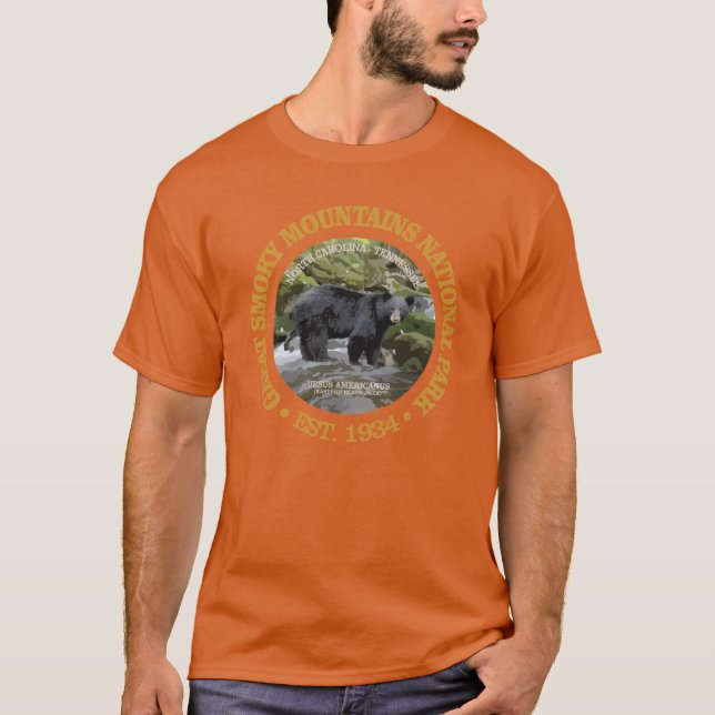 Camiseta Great Smoky Mountains National Park NP boy (Frente)