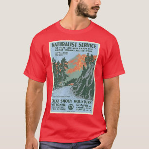 Camiseta GREAT SMOKY MOUNTAINS National Park Tennessee N Ca