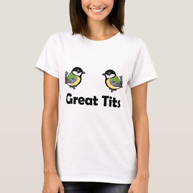 Camiseta Great Tits (Frente)