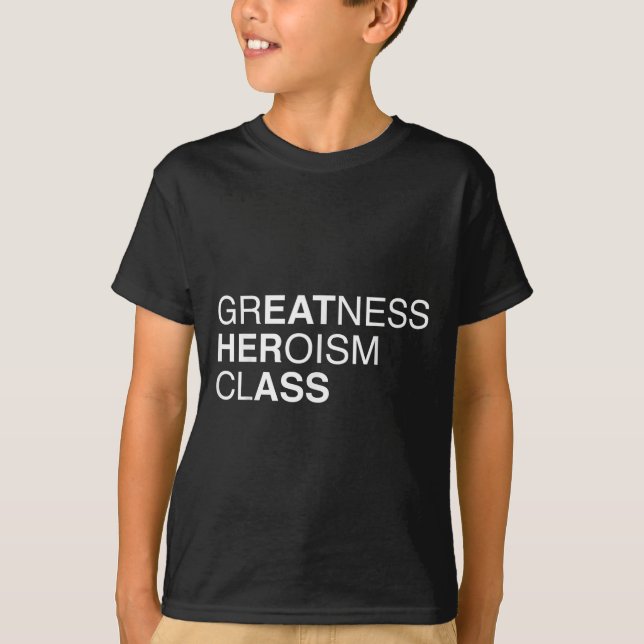 Camiseta Greatness Heroism Cl Eat Her As$ Funny Pun Sarcasm (Frente)