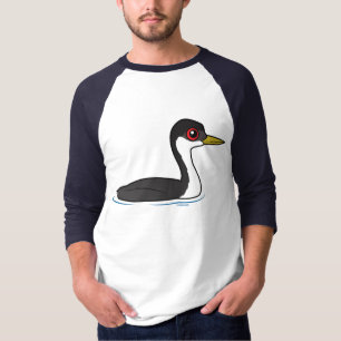 Camiseta Grebe ocidental de Birdorable