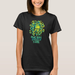 Camiseta Grécia Antiga da mitologia grega Medusa Deus resis