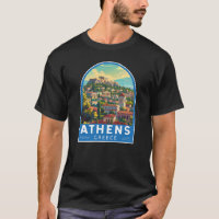 Grécia Art Vintage de Atenas