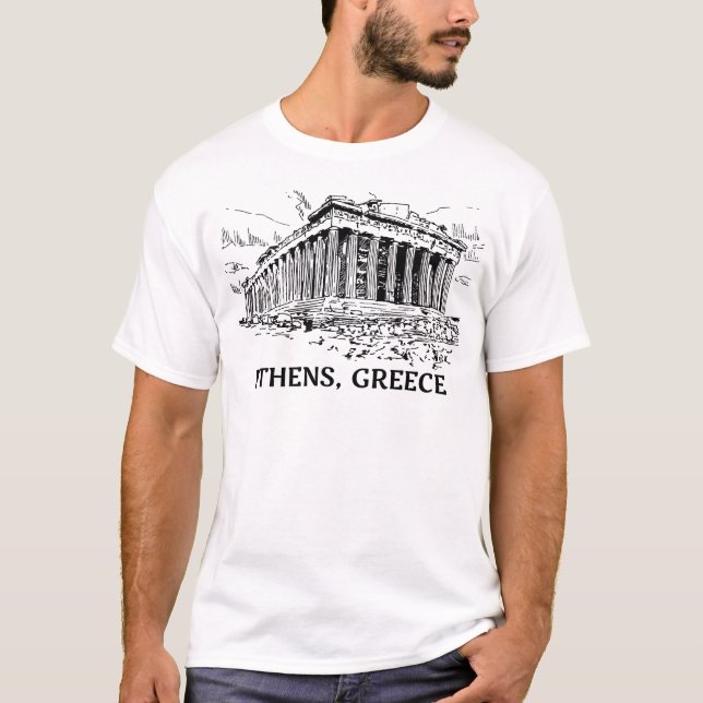 Camiseta Grécia Atenas (Frente)