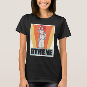 Camiseta Grécia Athene Deus mitologia grega Grécia antiga