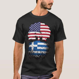 Camiseta Grécia da Grécia Americana EUA Estados Unidos Amér