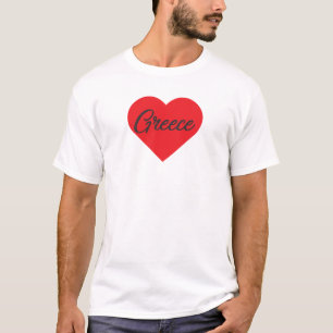 Camiseta Grécia de amor