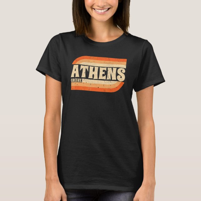 Camiseta Grécia de Atenas (Frente)