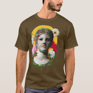 Camiseta Grécia de Estátua dos Deuses e Deusas Glitas Grego