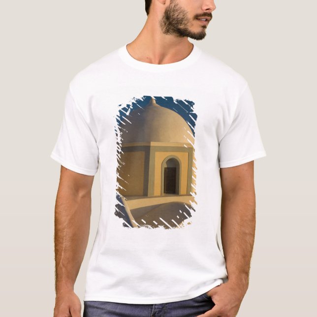 Camiseta Grécia e Ilha Grega de Santorini cidade de 2 (Frente)