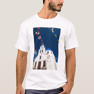 Camiseta Grécia e ilha grega de Santorini, cidade de Oia 4