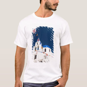 Camiseta Grécia e ilha grega de Santorini, cidade de Oia 4