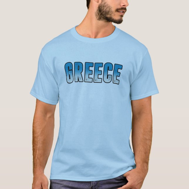 Camiseta Grécia Ellada Hellas (Frente)
