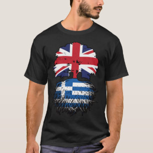 Camiseta Grécia Grega Britânica Reino Unido Reino Unido