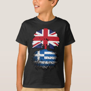 Camiseta Grécia Grega Britânica Reino Unido Reino Unido