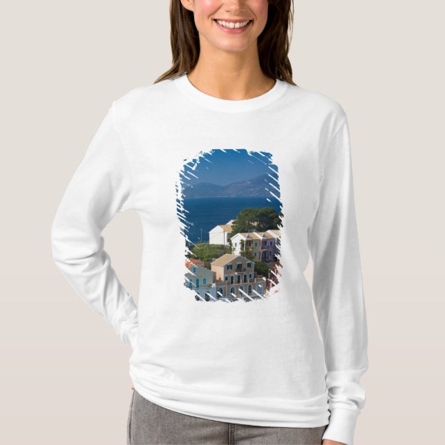 Camiseta GRÉCIA, Ilhas Jónicas, KEFALONIA, Assos: (Frente)