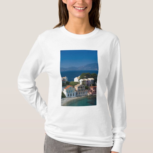 Camiseta GRÉCIA, Ilhas Jónicas, KEFALONIA, Assos: (Frente)