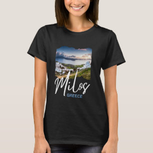 Camiseta Grécia Milos Island Grécia Milos