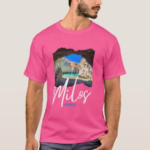 Camiseta Grécia Milos Island Grécia Milos