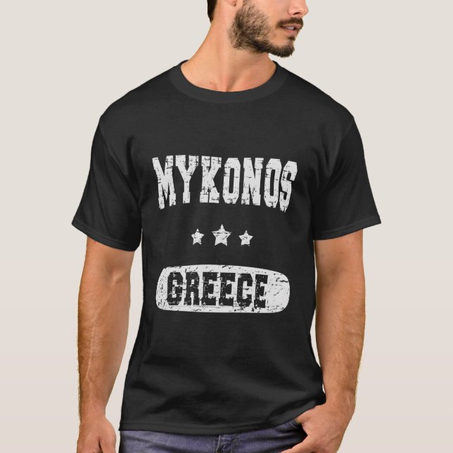 Camiseta Grécia Mykonos (Frente)