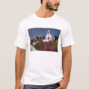 Camiseta Grécia, Mykonos, pequena capela bonita na