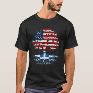 Camiseta Grécia Raízes Americanas Ramais Grécia Sinalizador