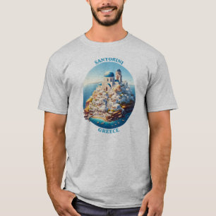 Camiseta Grécia Santorini Europa