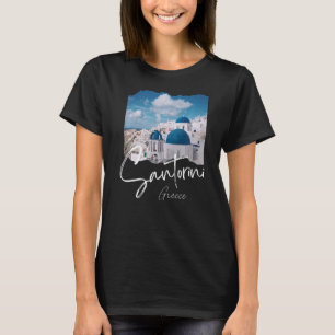 Camiseta Grécia Santorini Souvenir