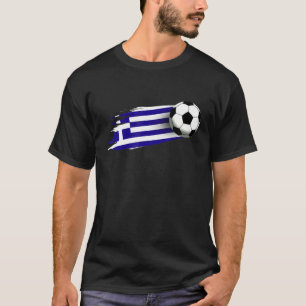 Camiseta Grécia Sinalizador Jersey Grécia Equipe de Futeb