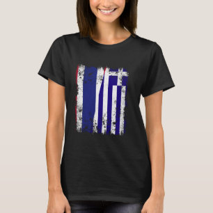 Camiseta Grécia Tailândia Meia bandeira Tailandesa Bandeira