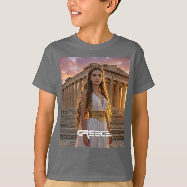 CAMISETA GREECE - ACROPOLIS (Frente)