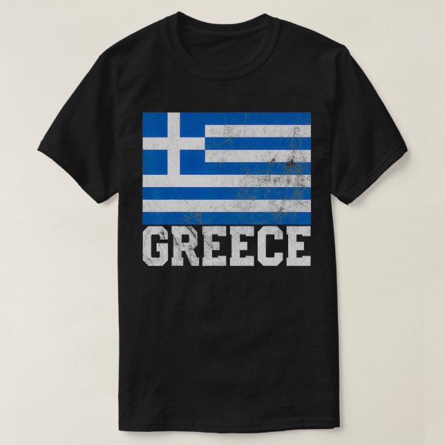 Camiseta Greece Greek Flag Gift T  Home Souvenir Men Women  (Frente do Design)