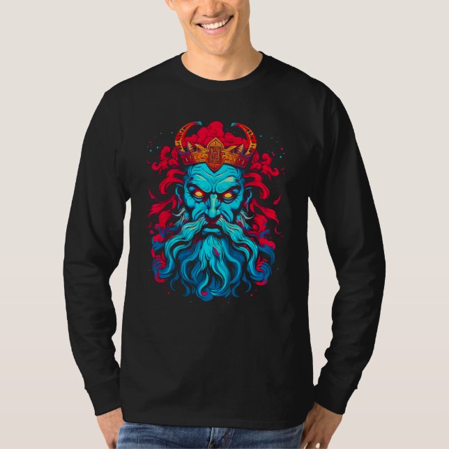 Camiseta Greek Mythology God of Death Hades (Frente)