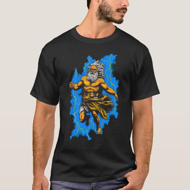 Camiseta Greek Mythology God Zeus (Frente)