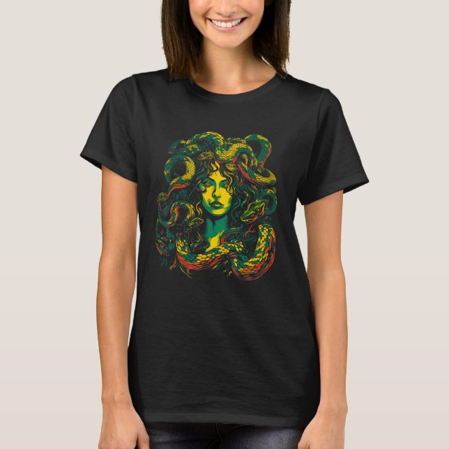 Camiseta Greek Mythology Medusa (Frente)
