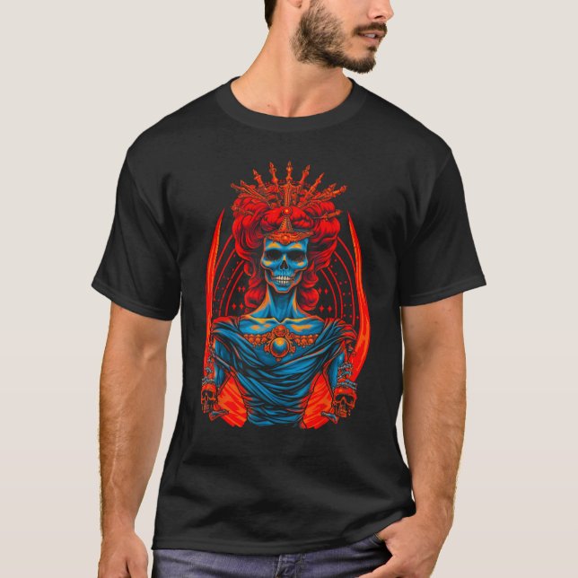 Camiseta Greek Mythology Persephoneia Hades Wife (Frente)