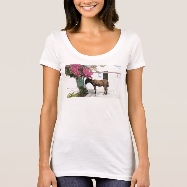 Camiseta GreekIslandHouse.com Donkey Mascot (Frente)