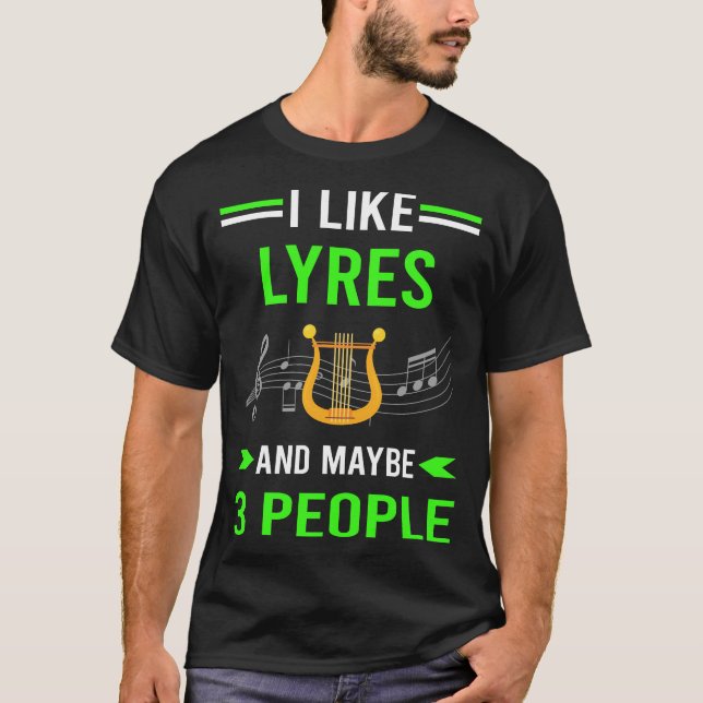 Camiseta Green 3 Pessoas Lyre (Frente)