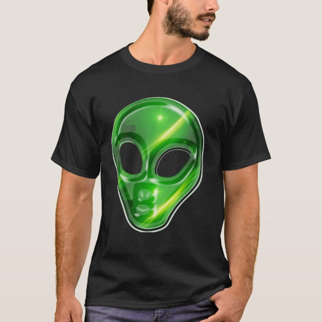 Camiseta Green alien (Frente)